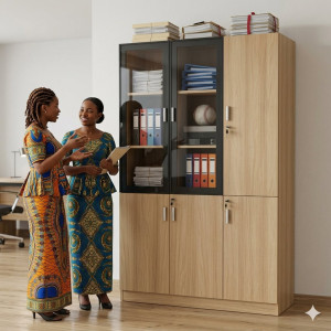 Rangement en bois - 639 - 120X40X200