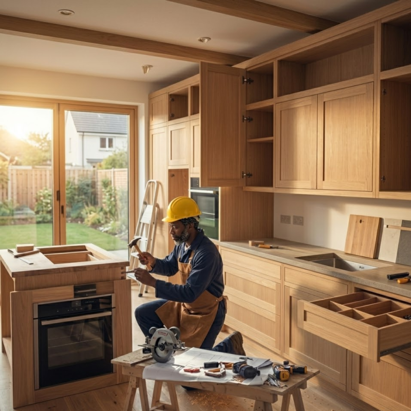 Cuisine Équipée Sur Mesure - Conception, Fabrication et Installation sur mesure