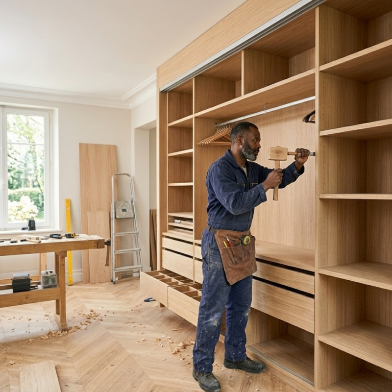 Dressing, Placard & Rangement - Conception, Fabrication et Installation sur mesure