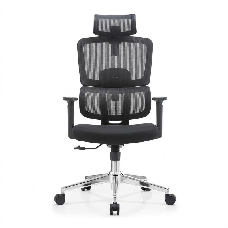 Fauteuil de bureau Agent en maille avec accoudoirs réglables - Achat / Vente