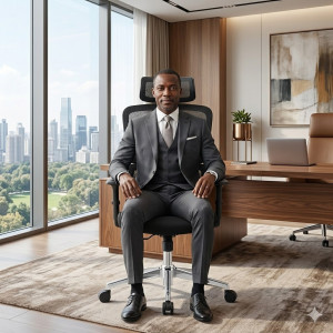 Fauteuil de bureau Agent en maille avec accoudoirs réglables - Achat / Vente