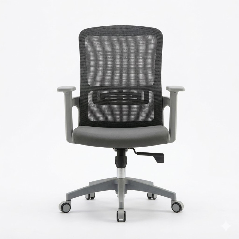 Chaise de Bureau Ergonomique en Maille Premium