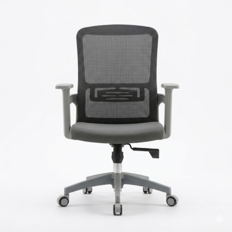 Chaise de Bureau Ergonomique en Maille Premium