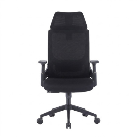Fauteuil Ergonomique Professionnel Haut de Gamme avec Appui-Tête Intégré
