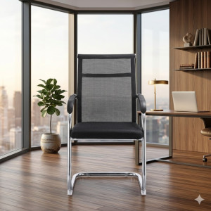 Chaise visiteur en maille