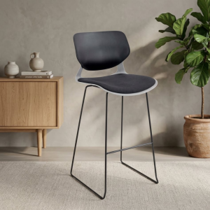 Chaise de comptoir ergonomique - 52 x 44.5 x 106