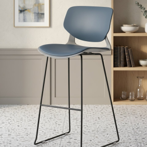Chaise de comptoir ergonomique - 52 x 44.5 x 106
