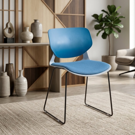 Chaise visiteur moderne - 54 x 45 x 78.5 cm,Chaise