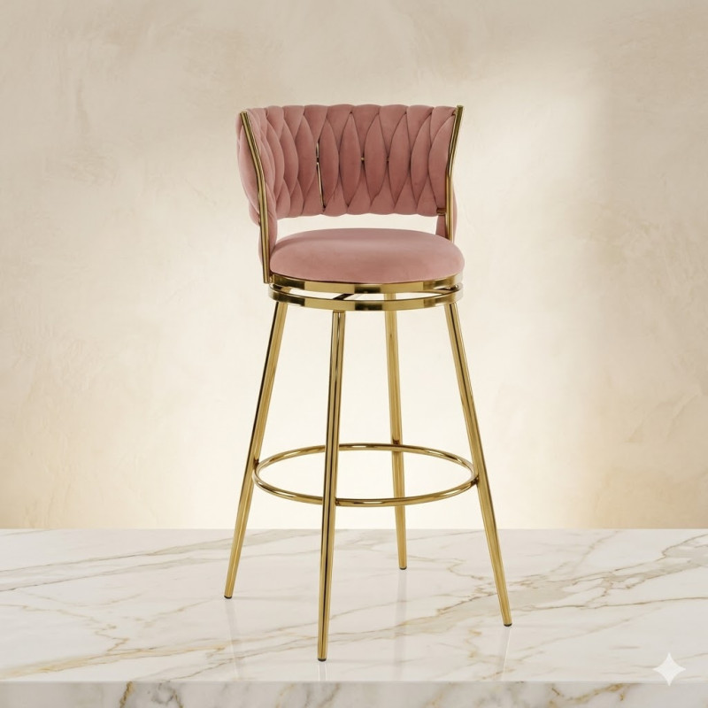 Chaise de bar haute