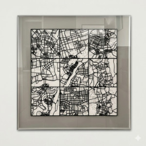 Tableau Mural d'Art Moderne