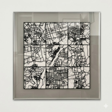 Tableau Mural d'Art Moderne