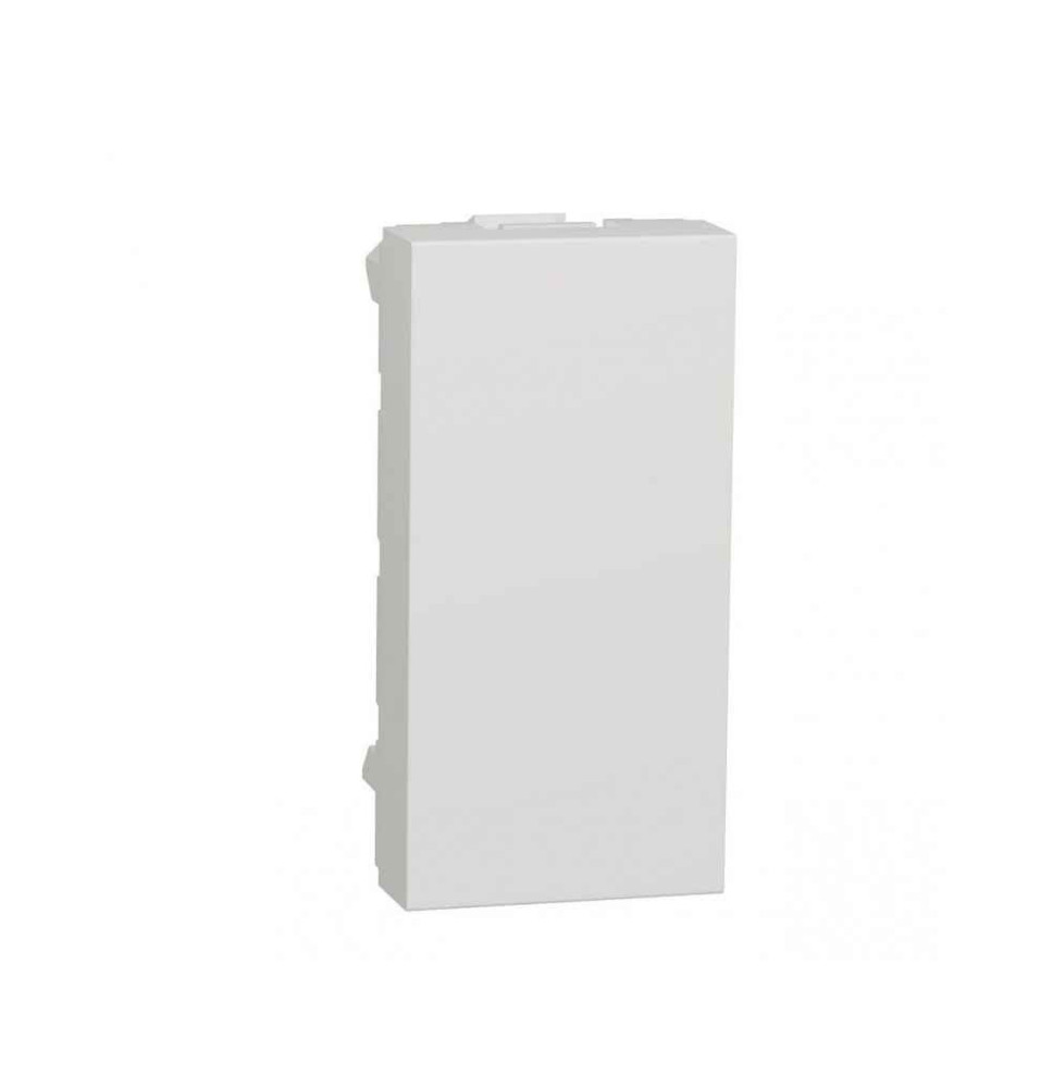 Obturateur - 1 module - Blanc - mécanisme seul - Unica Obturateur - 1 module - Blanc - mécanisme seul - Unica