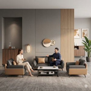 Salon moderne - YT818,Salons - Salle à manger - Aménagement intérieur