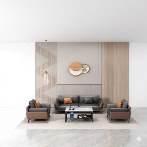 Salon moderne - YT818,Salons - Salle à manger - Aménagement intérieur
