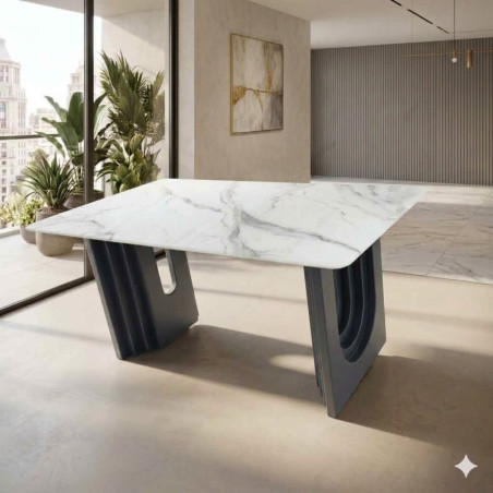 Table à manger en Mabre - C-708