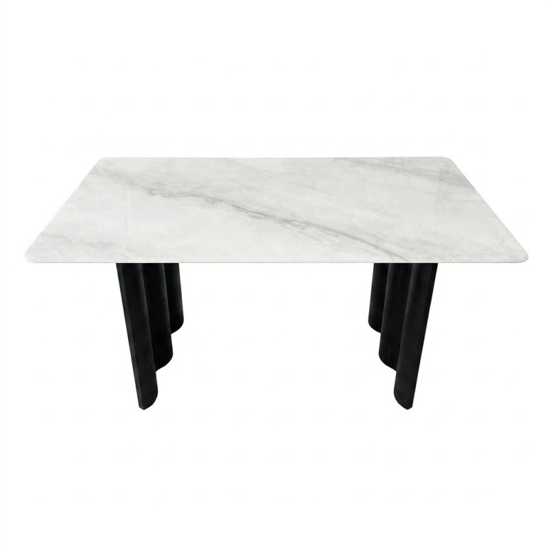 Table à manger marbrée - T-26/2531
