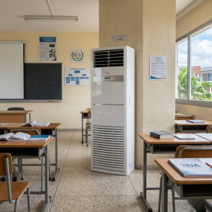 CLIMATISEUR SPLIT ARMOIRE  3CV-24000BTU  INVERTER  FAÇADE BLANCHE -R410 - 220-240V - MIDEA