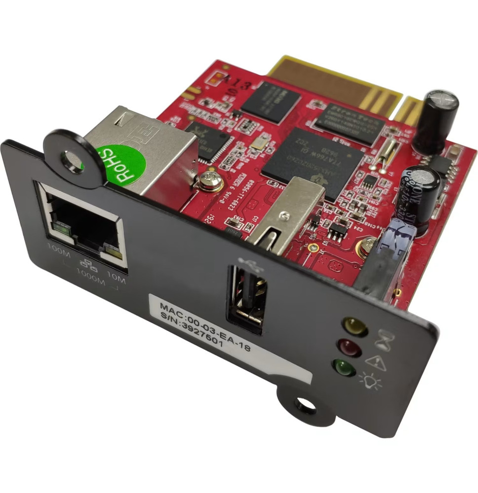 Carte de Communication SNMP - Accessoire Optionnel - Easy UPS Carte de Communication SNMP - Accessoire Optionnel - Easy UPS