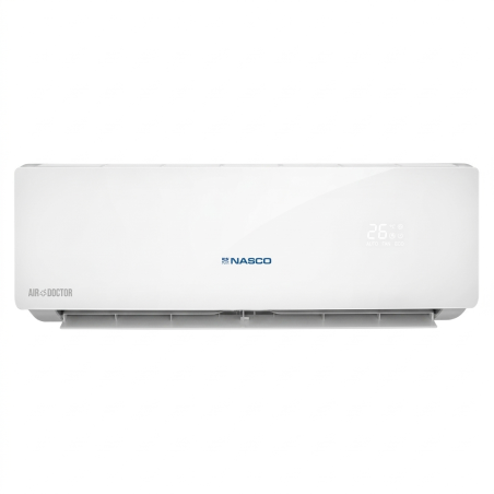 CLIMATISEUR SPLIT 2CV-18000BTU VIRUS AIR DOCTOR R410 FAÇADE BLANCHE 220V - NASCO