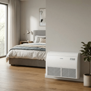 CLIMATISEUR SPLIT ALLEGE (PLAFOND-SOL) 4CV-36000 BTU DUAL INVERTER R410 220-240V FACADE BLANCHE -