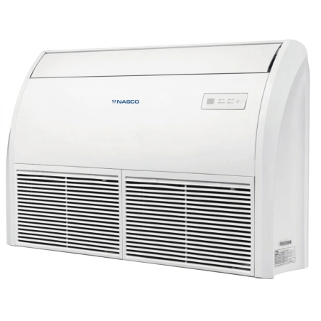 CLMATISEUR SPLIT ALLEGE (PLAFOND-SOL) 5.5CV-48000BTU INT.220-240V-EXT.380 R410 FACADE BLANCHE -