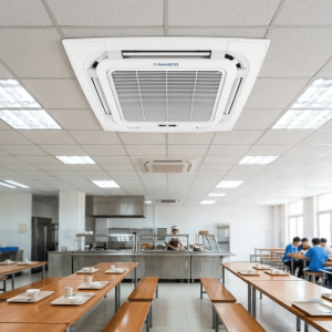 CLIMATISEUR SPLIT CASSETTE 2CV-18000BTU NASCO  R410A  220-240V - NASCO