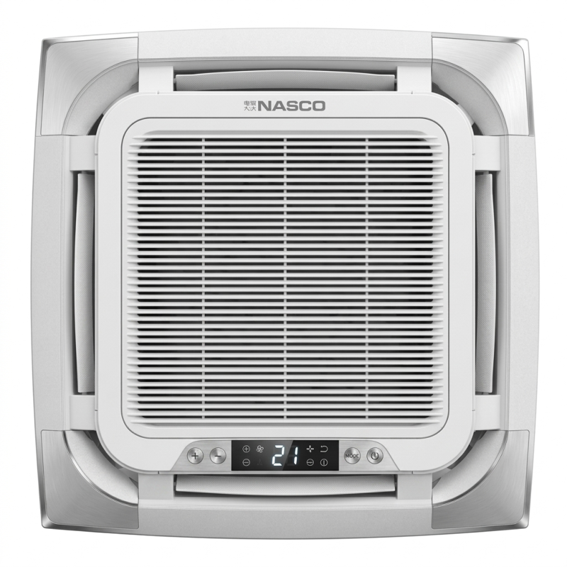 CLIMATISEUR SPLIT CASSETTE 7CV-60000BTU DUAL INVERTER R410 UNIT.INT 220-240V- EXT.380-415V 3N - NASCO