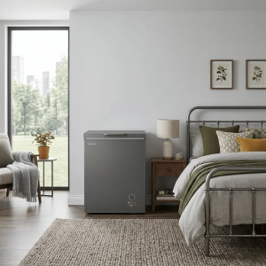 CONGELATEUR HORIZONTAL 95LT-95LITRES - A -  SILVER 1 PANIER 220-240V - HISENSE