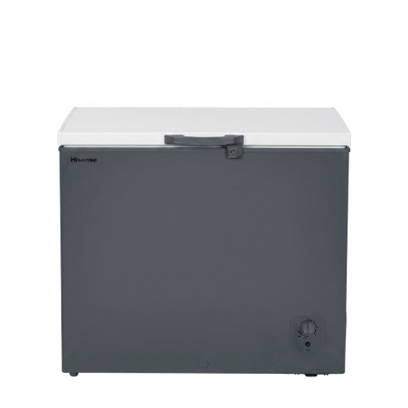 CONGELATEUR HORIZONTAL 198L-198LITRES GRIS DIRECT COOLING 1 PANIER - A- CLE 220-240V R600 - HISENSE