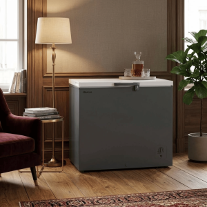CONGELATEUR HORIZONTAL 198L-198LITRES GRIS DIRECT COOLING 1 PANIER - A- CLE 220-240V R600 - HISENSE