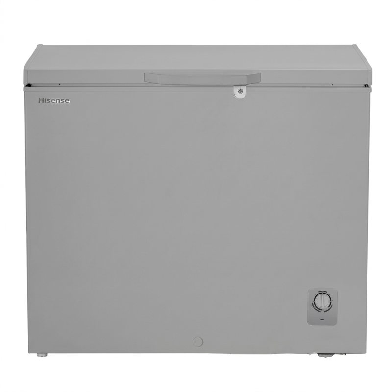 CONGELATEUR HORIZONTAL 250L-250LITRES GRIS DIRECT COOLING 1PANIER CLE 220-240V R600 - HISENSE