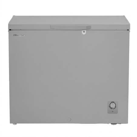 CONGELATEUR HORIZONTAL 250L-250LITRES GRIS DIRECT COOLING 1PANIER CLE 220-240V R600 - HISENSE