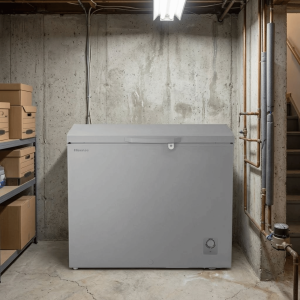 CONGELATEUR HORIZONTAL 250L-250LITRES GRIS DIRECT COOLING 1PANIER CLE 220-240V R600 - HISENSE