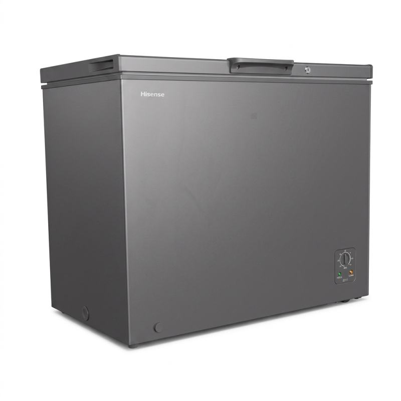 CONGELATEUR HORIZONTAL 249LT-249LITRES 1 PORTE NET A+ SILVER FC-34DD4SA - HISENSE