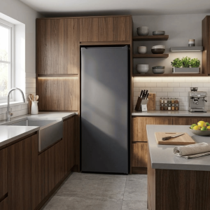 CONGELATEUR VERTICAL 226LT-226LITRES -  6 TIROIRS DARK SILVER 220-240V ECO D'ENERGIE - NASCO