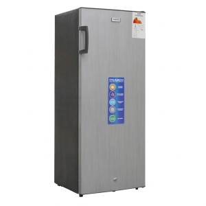 CONGELATEUR VERTICAL 5 TIROIRS GRIS - 144LT-144LITRES -  NET CLE R600A 220-240V ECO. ENERGIE -  NASCO