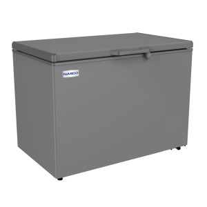 CONGELATEUR HORIZONTAL 270LT-270LITRES ARGENT 1PANIER PORTE VITRE A L'INTERIEUR  NET - NASCO