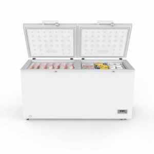 CONGELATEUR HORIZONTAL SILVER  460LT- 460LITRES - 2 PORTES 2 PANIERS INTERNES 220-240V CLE R600A - NASCO