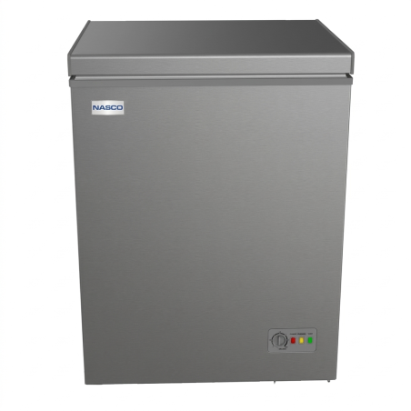 CONGELATEUR HORIZONTAL SILVER 142LT-142LITRES - 1PANIER AVEC PORTE VITREE A L'INTERIEUR - NASCO