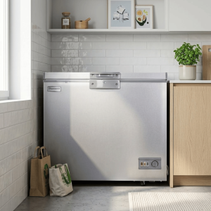 CONGELATEUR HORIZONTAL SILVER 300LT-300LITRES - 1 PORTE 1 PANIER A L'INTERIEUR 220-240V CLE - NASCO