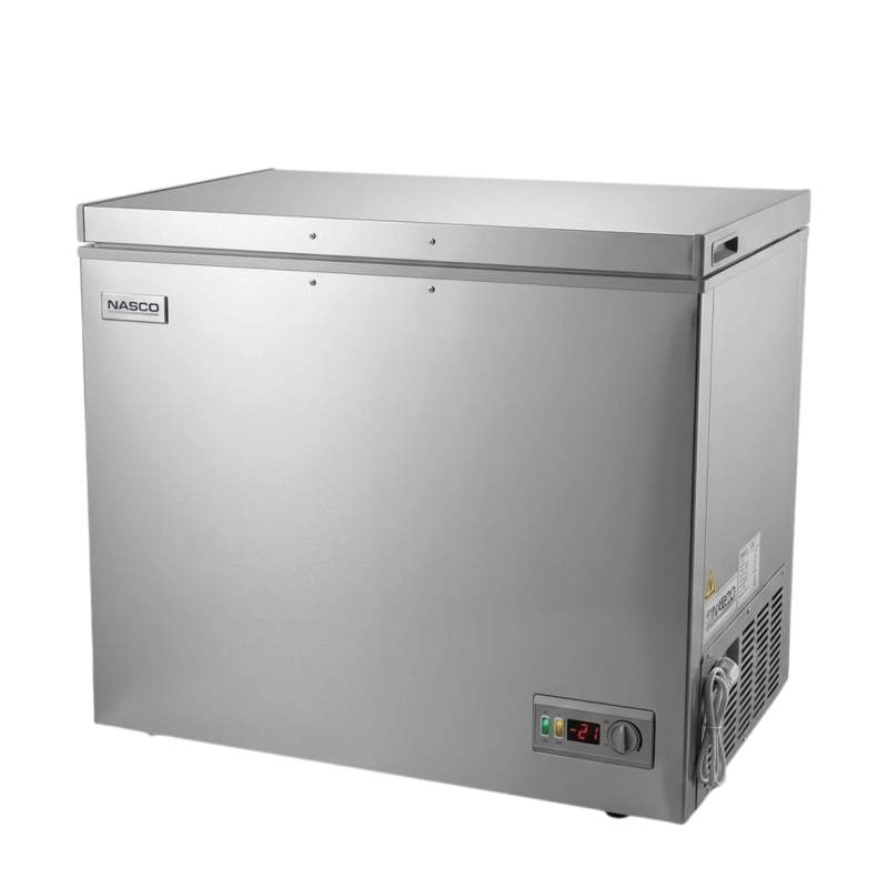 CONGELATEUR HORIZONTAL 300LT-300LITRES (238L NET) 1 PORTE 1 PANIER A L'INT DARK SILVER - NASCO