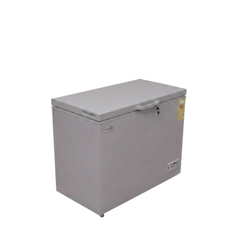 CONGELATEUR HORIZONTAL 350LT-350LITRES (250L NET) - 1 PORTE 1 PANIER A L'INT DARK SILVER - NASCO