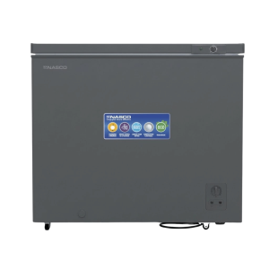 CONGELATEUR HORIZONTAL 347LT-347LITRES - 220-240V 1PORTE 1 PANIER INTERNE GRIS SOMBRE CLE ECO ENERGIE - NASCO