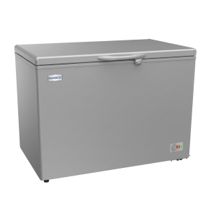 CONGELATEUR HORIZONTAL 340LT-340LITRES SILVER - 1 PORTE 1 PANIER A L'INTERIEUR - NASCO