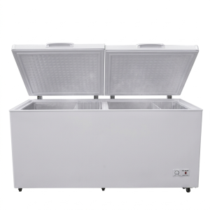 CONGELATEUR HORIZONTAL 450LT-450LITRES NET DARK SILVER -  2 PORTES 2 PANIERS 220-240V - NASCO