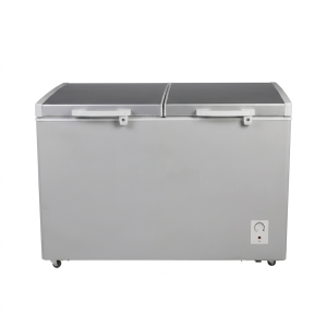 CONGELATEUR HORIZONTAL 519LT-519LITRES - 220-240V 2 PORTE 2 PANIER INTERNE GRIS SOMBRE CLE ECO ENERGIE - NASCO