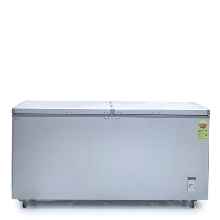 CONGELATEUR HORIZONTAL 525LT-525LITRES NET DARK SILVER - 2 PORTES 2 PANIERS 220-240V - NASCO