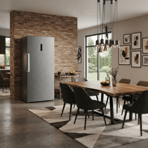 CONGELATEUR VERTICAL 600LT-600LITRES - NO-FROST  INOX  6 ETAGERES  R600A  220-240V - TCL