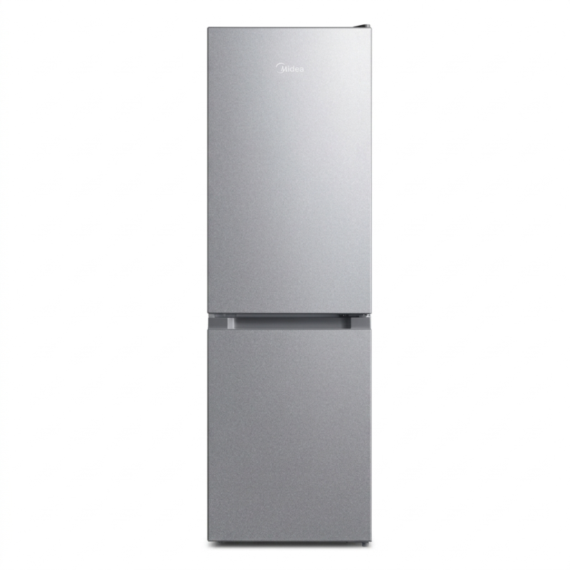 FRIGO COMBINE 174LT-174LITRES(115LT+59LT) - 2TIROIRS 174LT (115LT+59LT)/ R600A / SILVER-ARGENT / 220-240V -MIDEA