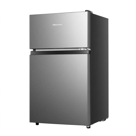 REFRIGERATEUR 80LT-80LITRES(58LT+22LT) - 2 PORTES A SILVER 220-240V R600A - HISENSE